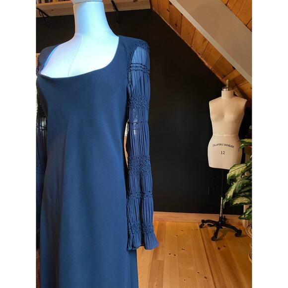 Vintage little black dress Sequin Sleeves - Picture 9 of 9